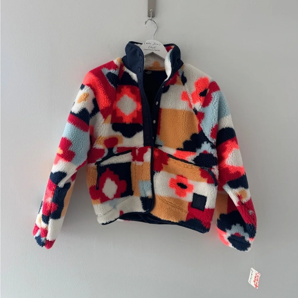 FREE PEOPLE NWT Coral Carpet Ski Jacket